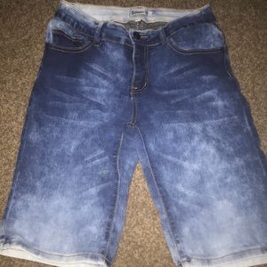 Dark /light wash Short